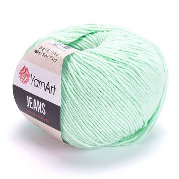 YarnArt Jeans, 79, culoare verde TH-07-017 foto