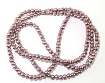 Margele perle, culoare bordo, 4mm GBP-04-06 foto