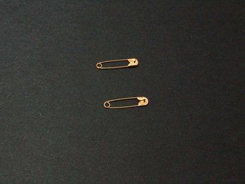 Ac siguranta, 2cm, culoare aur CR-10 foto