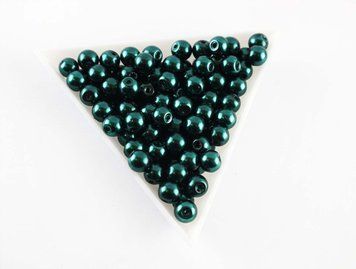 Margele perle, culoare smarald, marime 6mm GBP-06-03 foto