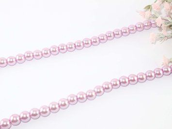 Margele perle, culoare roz, marime 8mm GBP-08-12 foto