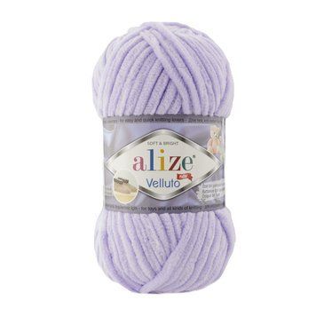 Fire velur Alize Velutto, 146, culoare lavanda TH-03-004 foto