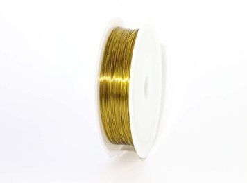 Sarma bijuterii, culoare aur, 0.4 mm WR-07 foto