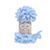 Fire velur Alize Puffy, 183, culoare bleu TH-01-006 foto