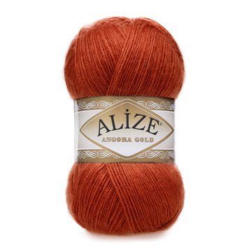 Fire l&acirc;nă Alize Angora Gold, 36, culoare cărămidă TH-10-016 foto