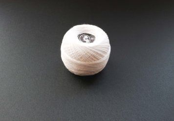 Ață macrame, culoare albă MD8M-007 foto