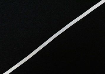 Elastic textil, lățimea 1cm, culoare albă EH-001-004 foto