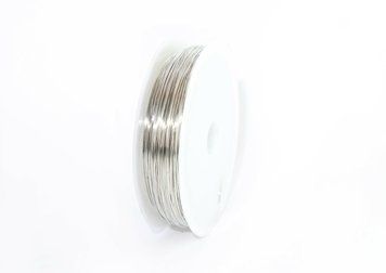 Sarma bijuterii, culoare argintie, 0.4mm WR-11 foto