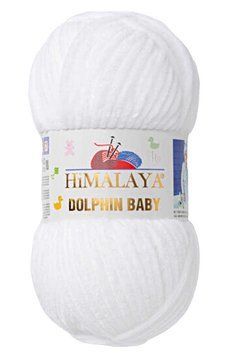 Fire velur Himalaya Dolphin Baby, 80307, culoare albă TH-03-016 foto