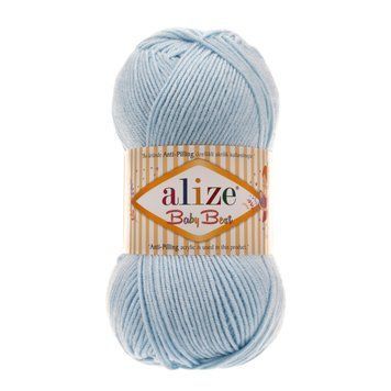 Fire acril Alize Baby Best, 183, culoare bleu TH-05-013 foto
