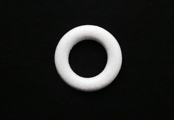 Figura din polistiren, cerc, 16cm PL-013 foto