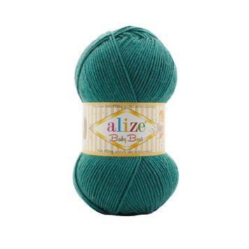 Fire acril Alize Baby Best, 847, culoare verde smarald TH-05-017 foto