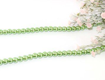 Margele perle, culoare verde, marime 8mm GBP-08-05 foto