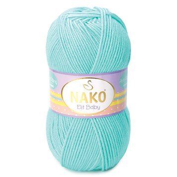 Fire acril Nako Elit Baby, 10535, culoare turcuaz TH-09-013 foto