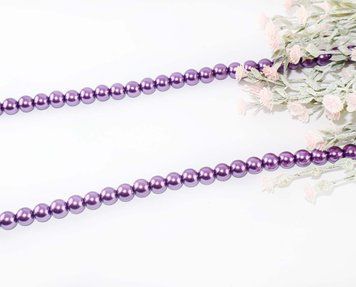Margele perle, culoare violet, marime 8mm GBP-06 foto