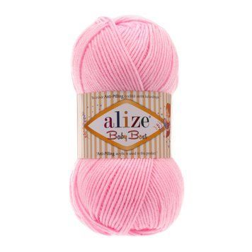 Fire acril Alize Baby Best, 191, culoare roz TH-05-020 foto