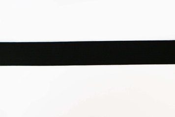 Elastic textil, grosime 3cm, culoare neagră EH-001-012 foto