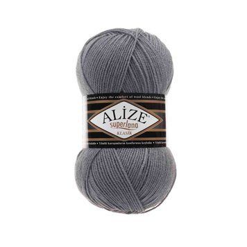 Alize Superlana Klasik, 87, culoare gri &icirc;nchis TH-11-005 foto