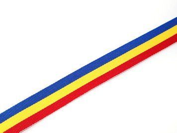 Panglică tricolor, lățime 2.5 cm RB-TR-001 foto