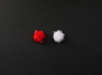 Ponpon cu glitter, diametru 2cm MD8M-025 foto